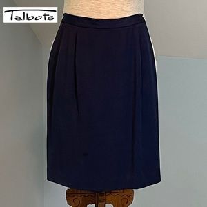 Talbots, Sz 14, Navy pencil skirt